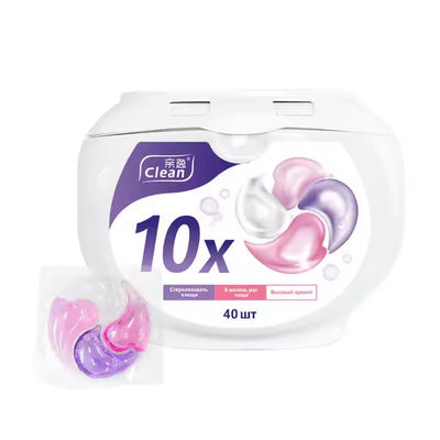 MSDS All In One Washing Pods Environmentally Friendly Laundry Pods For Apparel