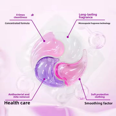 MSDS All In One Washing Pods Environmentally Friendly Laundry Pods For Apparel