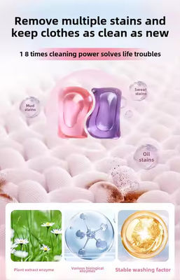 15g-20g 2 In 1 Washing Pods OEM ODM Washing Machine Capsules