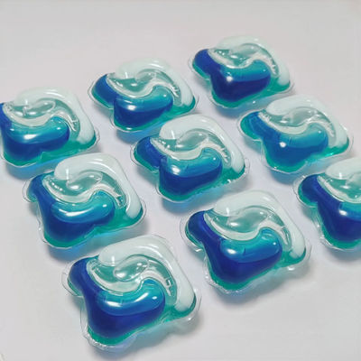 OEM 3 In 1 Washing Capsules 25g Eco Friendly Laundry Pods Floral Fragrance