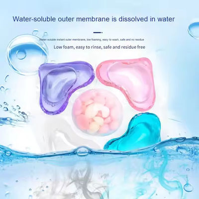 Fragrant Fruity 5 In 1 Laundry Pods 9g Luxury Laundry Pods OEM ODM