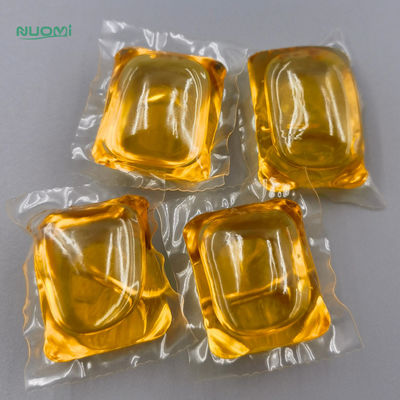 Concentrated Laundry Soap Pods Gold Eco Friendly Laundry Detergent Pods