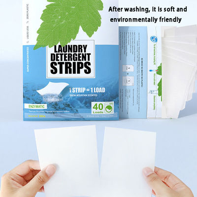 Household Laundry Soap Sheets Fragrance Laundry Detergent Strips