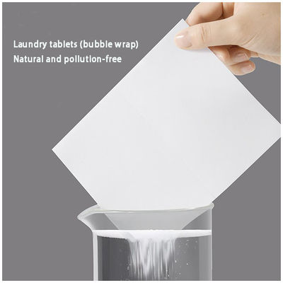 Stain Removing Paper Laundry Detergent OEM Detergent Sheets For Laundry