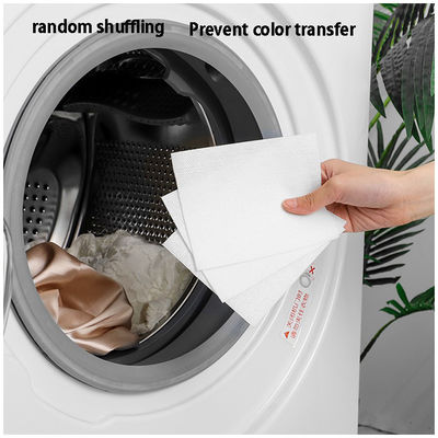 Color Absorbing Laundry Sheets Anti Mite Paper Laundry Detergent