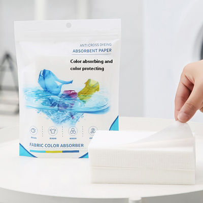 Color Absorbing Laundry Sheets Anti Mite Paper Laundry Detergent