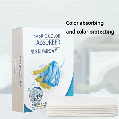 Customizable Color Absorber Sheets White Laundry Sheets Eco Friendly