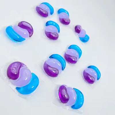 3 In 1 Washing Capsules 10g Purple Blue Sustainable Laundry Pods