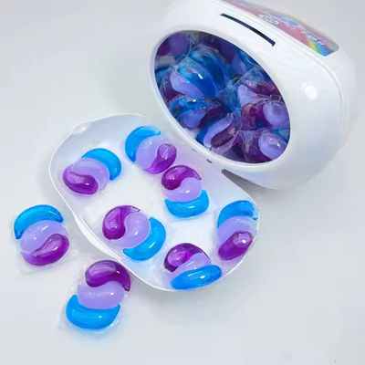 3 In 1 Washing Capsules 10g Purple Blue Sustainable Laundry Pods