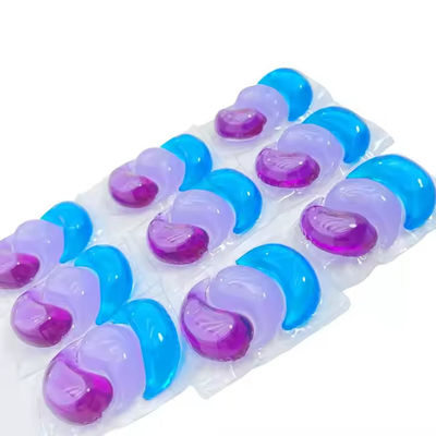 3 In 1 Washing Capsules 10g Purple Blue Sustainable Laundry Pods