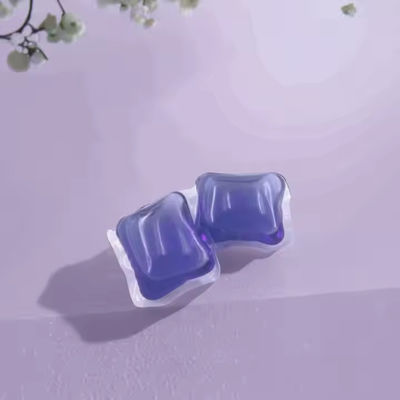3in1 All Natural Laundry Pods For Sensitive Skin Pink Green Purple