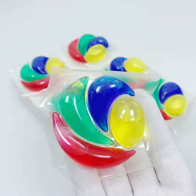 Clothes Washing Detergent Pods Stain Remover Laundry Pod Blue Green
