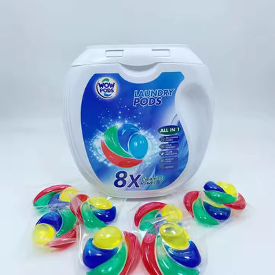 Clothes Washing Detergent Pods Stain Remover Laundry Pod Blue Green