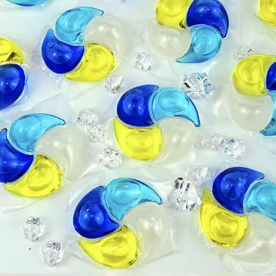 4 In 1 Laundry Pods Bulk Customized Eco Washing Pods Floral Fragrance