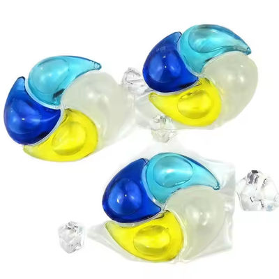 4 In 1 Laundry Pods Bulk Customized Eco Washing Pods Floral Fragrance