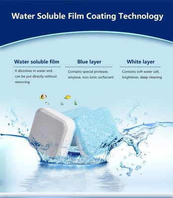 Household Dishwasher Tablets Eco Friendly Clean Dishwasher Pods