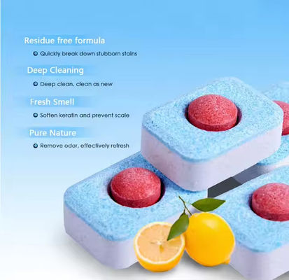 Blue Red Dishwasher Tablets Bulk Plastic Free Dishwasher Pods
