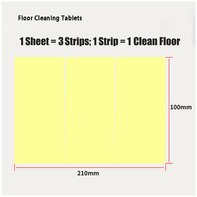 Household Floor Cleaner Paper White Pink Yellow Cleaning Paper For Floor