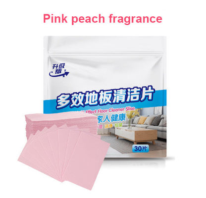Household Floor Cleaner Paper White Pink Yellow Cleaning Paper For Floor