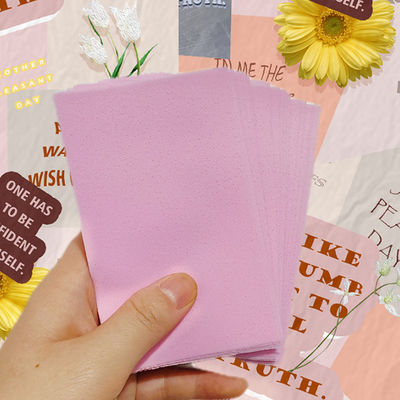 Household Floor Cleaner Paper White Pink Yellow Cleaning Paper For Floor