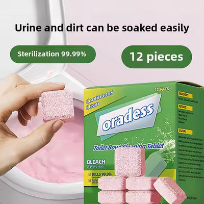 ODM Natural Toilet Tank Tablets 15g Toilet Bowl Cleaner Tablets