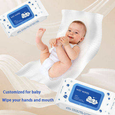 Toddlers Antibacterial Wet Wipes Eco Friendly Wet Wipes Family Pack