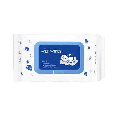 Toddlers Antibacterial Wet Wipes Eco Friendly Wet Wipes Family Pack