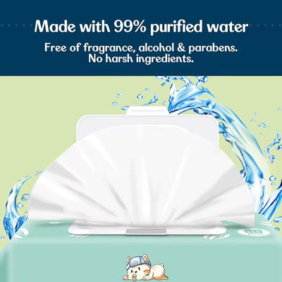 Baby Hand And Mouth Wipes 80pcs Wet Wipes For Delicate Skin