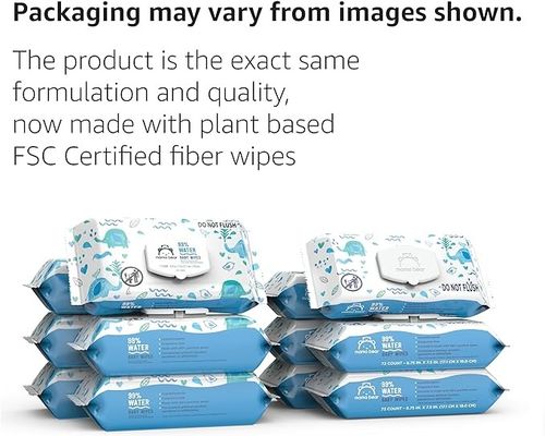 Mildness Water Wet Wipes For Sensitive Skin Unscented Customized