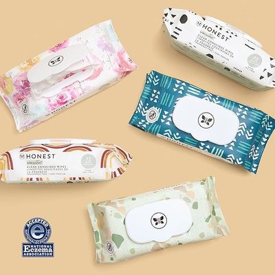 Non Woven Adults Sensitive Skin Wet Wipes 80 Pieces Wet Tissue Wipes