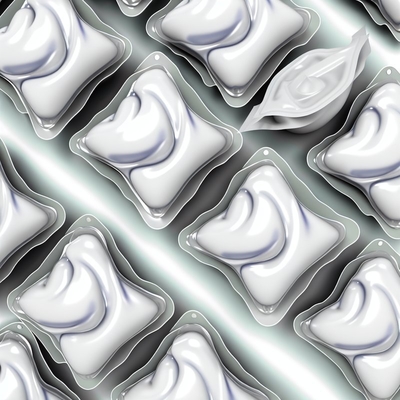 Dissolvable Laundry Detergent Pods Eco-Friendly and Fragrance-Free for Fresh Clothes
