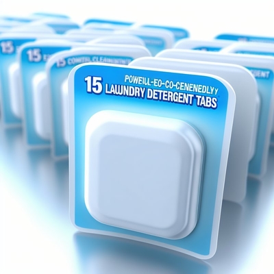 15 Pods of Eco-Friendly Laundry Detergent Tabs Powerful Cleaning in a Compact Size